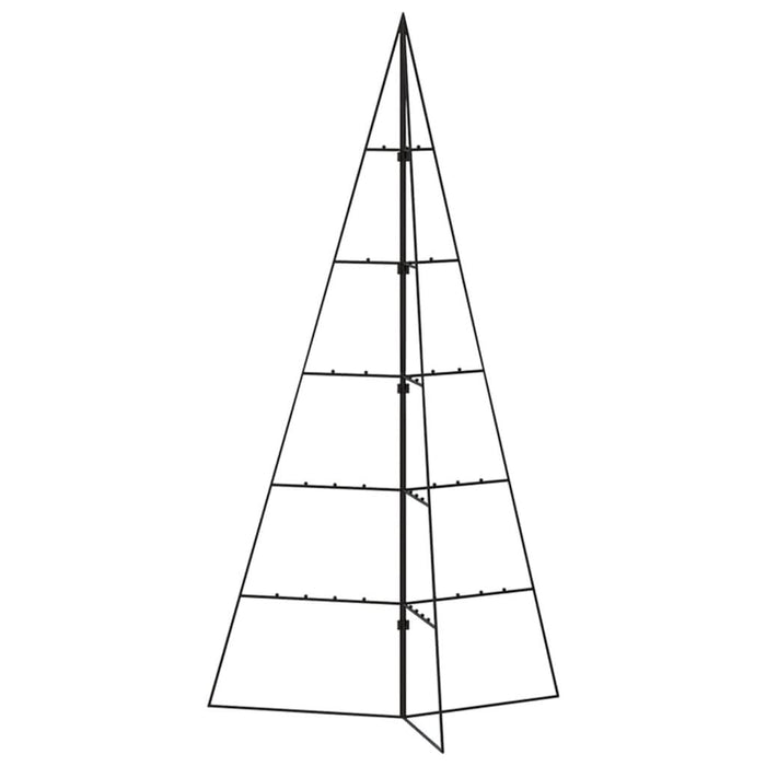 Brad de Crăciun din metal pentru decor, negru, 100 cm - WALTI WALTI