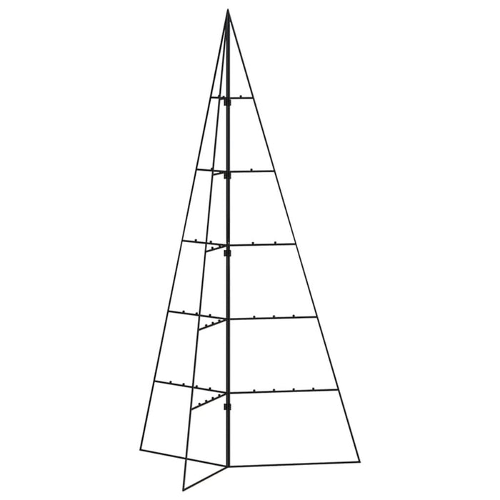 Brad de Crăciun din metal pentru decor, negru, 100 cm - WALTI WALTI