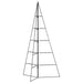 Brad de Crăciun din metal pentru decor, negru, 100 cm - WALTI WALTI
