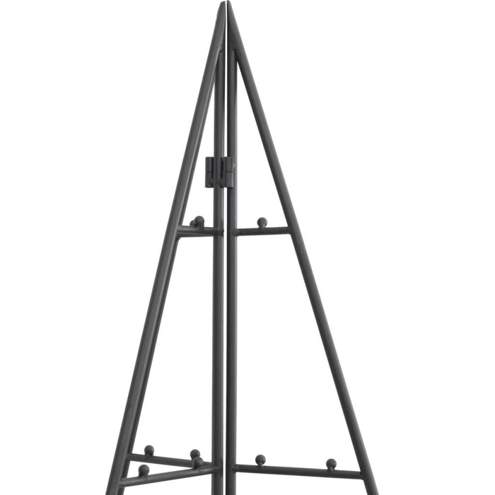Brad de Crăciun din metal pentru decor, negru, 100 cm - WALTI WALTI