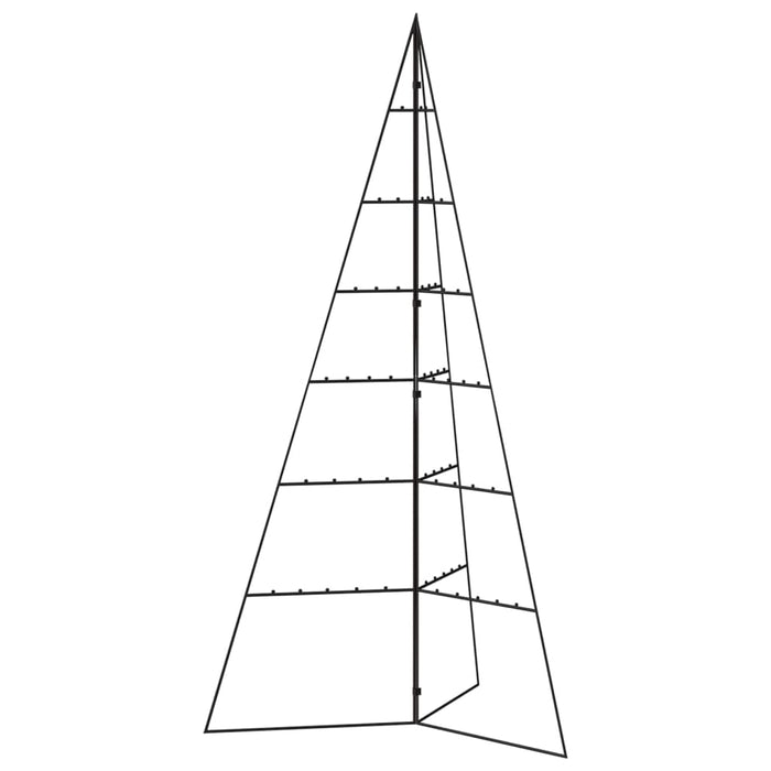 Brad de Crăciun din metal pentru decor, negru, 140 cm - WALTI WALTI