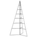 Brad de Crăciun din metal pentru decor, negru, 140 cm - WALTI WALTI