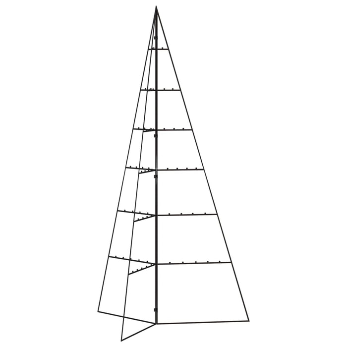 Brad de Crăciun din metal pentru decor, negru, 140 cm - WALTI WALTI