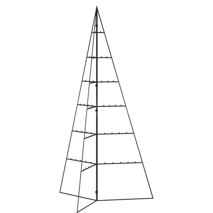 Brad de Crăciun din metal pentru decor, negru, 140 cm - WALTI WALTI