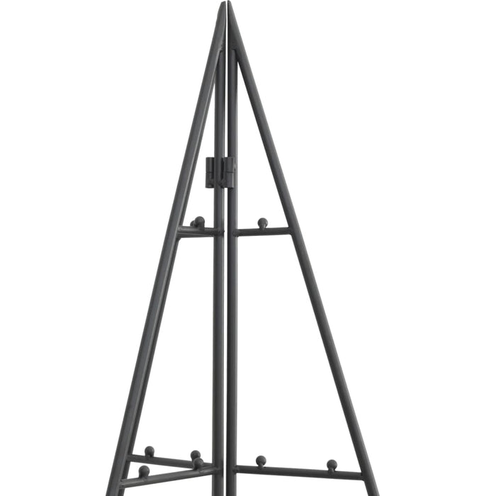 Brad de Crăciun din metal pentru decor, negru, 140 cm - WALTI WALTI