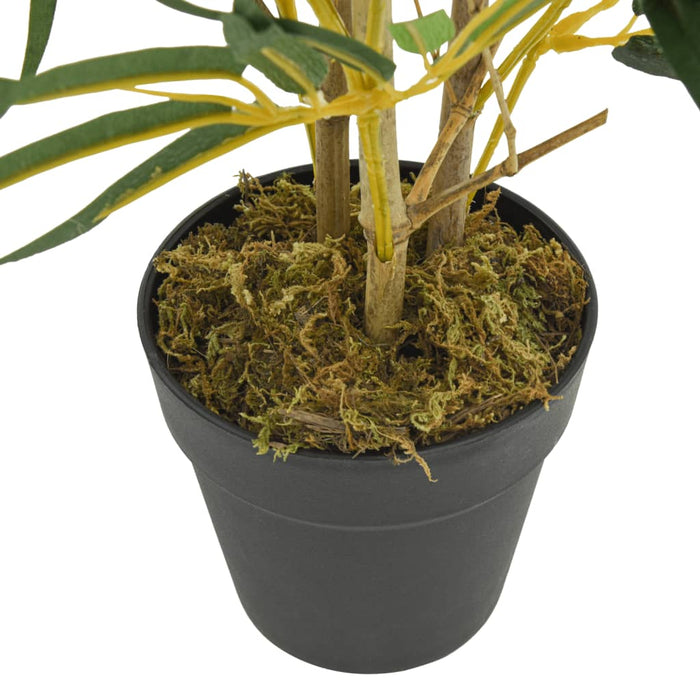 Arbore din bambus artificial 368 de frunze 80 cm verde - WALTI WALTI