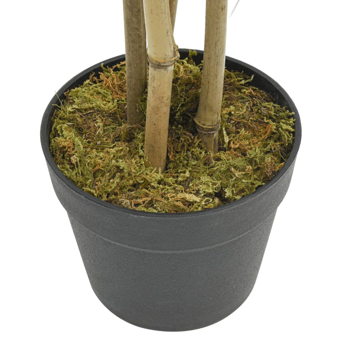 Arbore din bambus artificial 552 de frunze 120 cm verde - WALTI WALTI