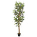 Arbore din bambus artificial 828 de frunze 150 cm verde - WALTI WALTI