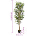 Arbore din bambus artificial 828 de frunze 150 cm verde - WALTI WALTI