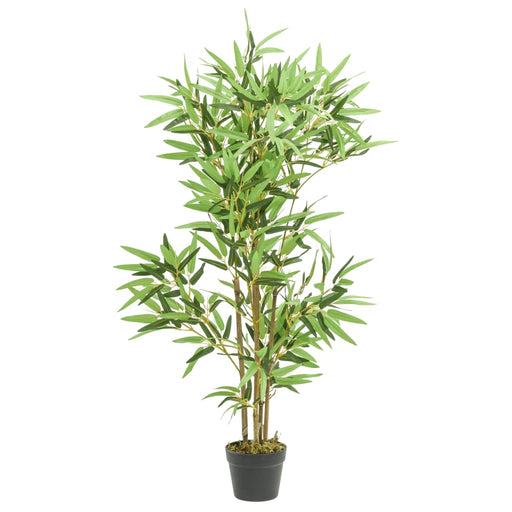 Arbore din bambus artificial 552 de frunze 120 cm verde - WALTI WALTI