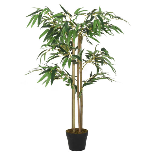 Arbore din bambus artificial 760 de frunze 120 cm verde - WALTI WALTI
