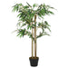 Arbore din bambus artificial 760 de frunze 120 cm verde - WALTI WALTI