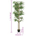 Arbore din bambus artificial 988 de frunze 150 cm verde - WALTI WALTI