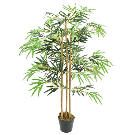 Arbore din bambus artificial 730 de frunze 120 cm verde - WALTI WALTI