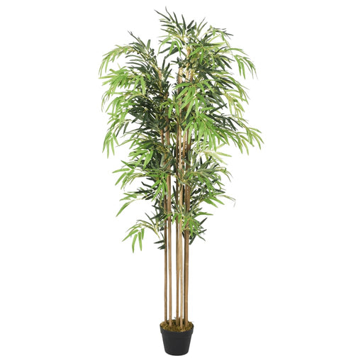 Arbore din bambus artificial 1095 de frunze 150 cm verde - WALTI WALTI