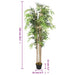 Arbore din bambus artificial 1095 de frunze 150 cm verde - WALTI WALTI