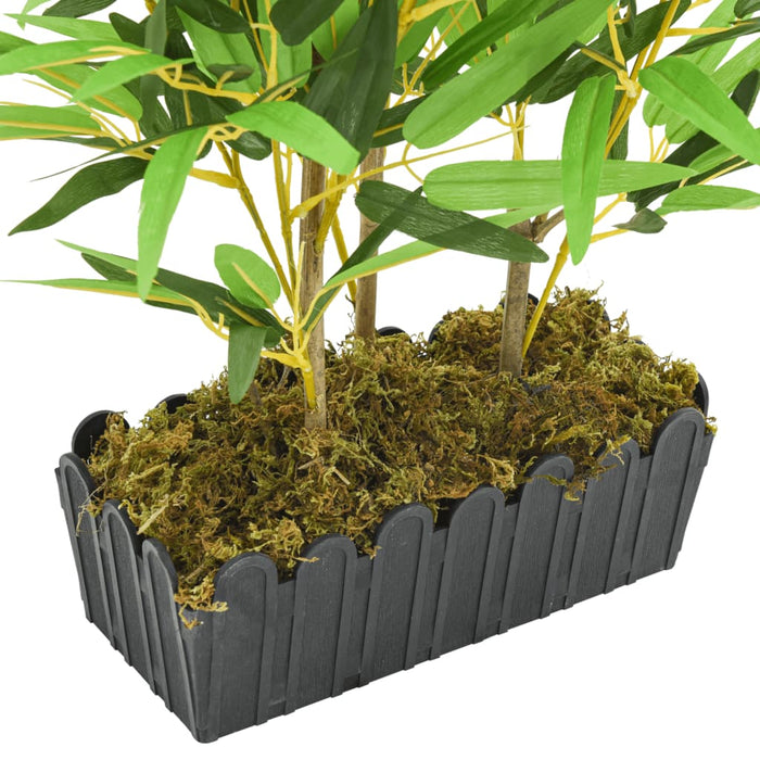 Arbore din bambus artificial 500 de frunze 80 cm verde - WALTI WALTI