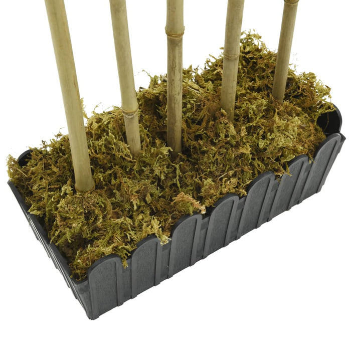 Arbore din bambus artificial 730 de frunze 120 cm verde - WALTI WALTI