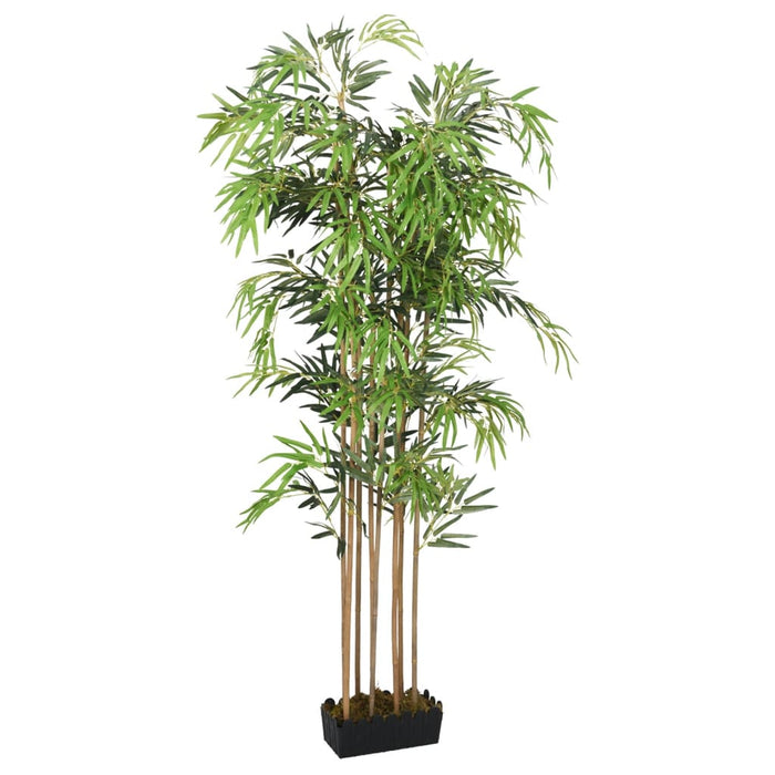 Arbore din bambus artificial 1095 de frunze 150 cm verde - WALTI WALTI