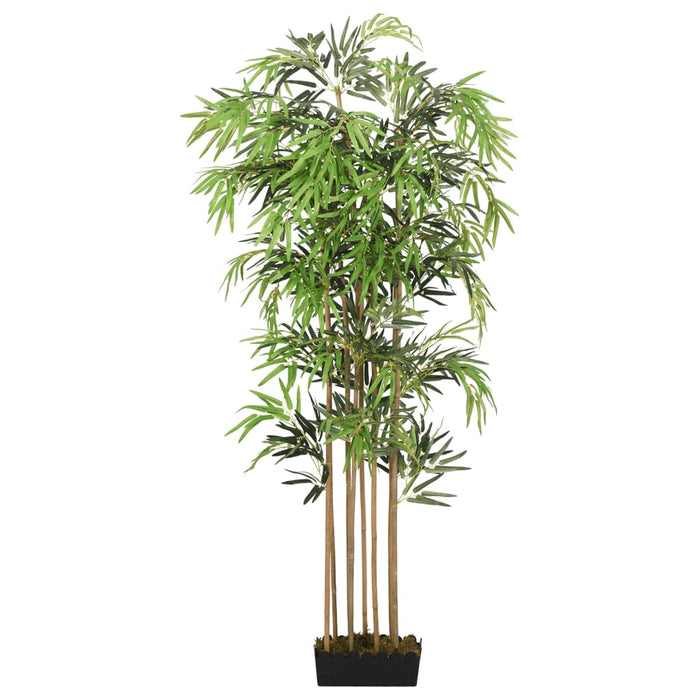 Arbore din bambus artificial 1095 de frunze 150 cm verde - WALTI WALTI