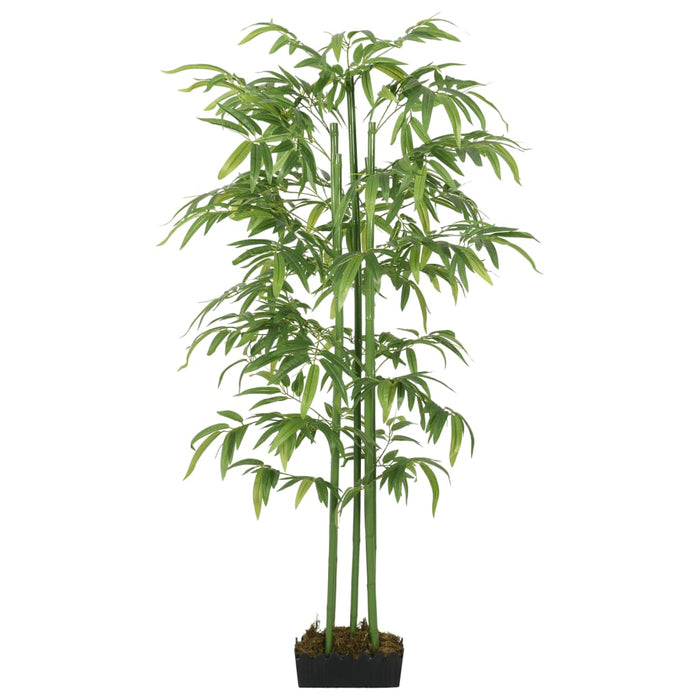 Arbore din bambus artificial 384 de frunze 120 cm verde WALTI