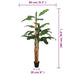 Bananier artificial 19 frunze 180 cm verde - WALTI WALTI