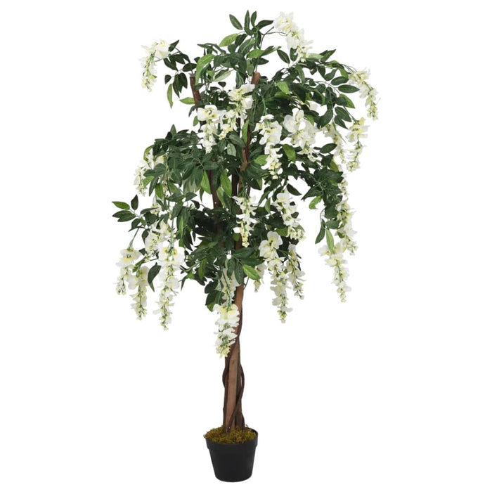 Arbore artificial wisteria 840 frunze 120 cm verde și alb - WALTI WALTI