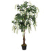 Arbore artificial wisteria 840 frunze 120 cm verde și alb - WALTI WALTI