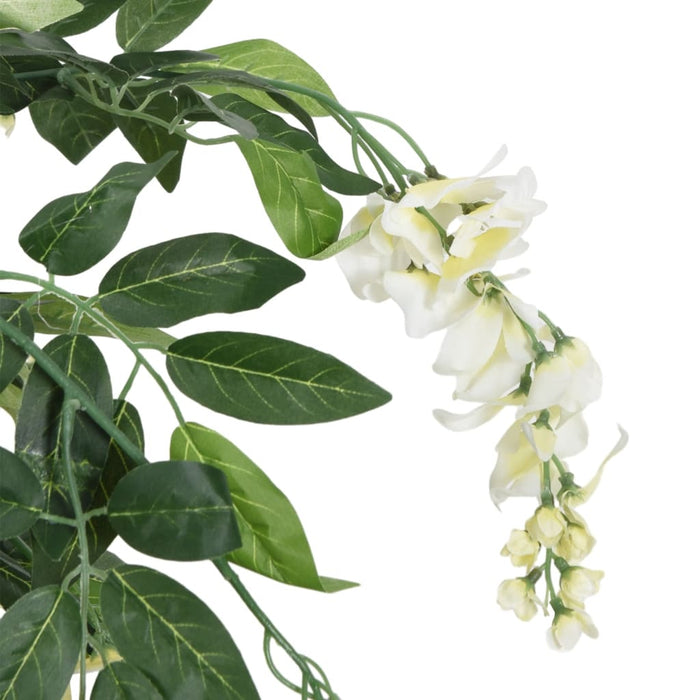 Arbore artificial wisteria 840 frunze 150 cm verde și alb - WALTI WALTI