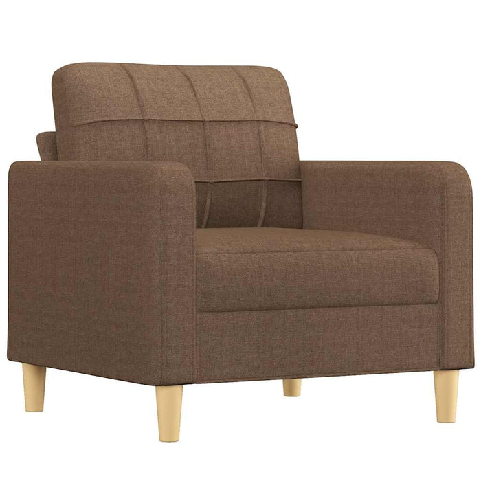 Fotoliu canapea, maro, 60 cm, material textil - WALTI WALTI