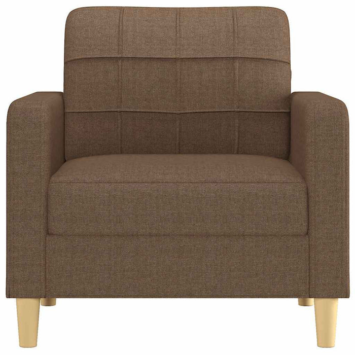 Fotoliu canapea, maro, 60 cm, material textil - WALTI WALTI