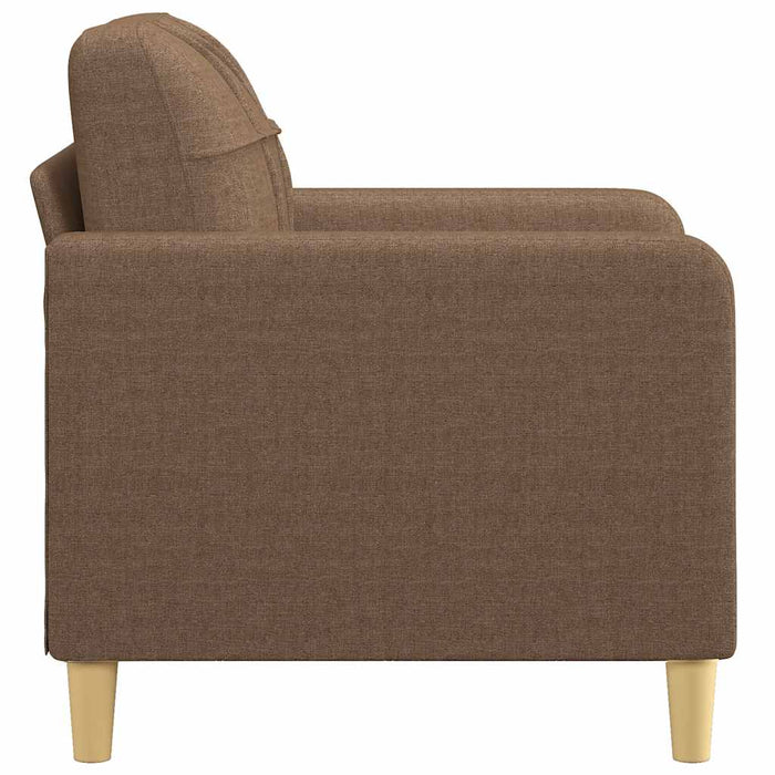 Fotoliu canapea, maro, 60 cm, material textil - WALTI WALTI