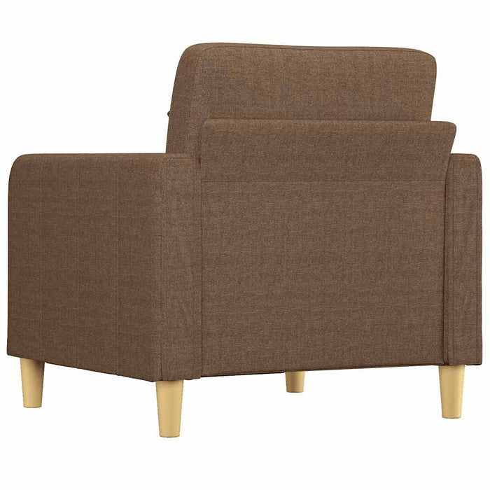 Fotoliu canapea, maro, 60 cm, material textil - WALTI WALTI