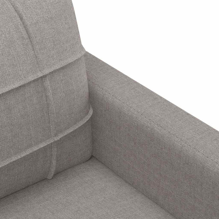 Fotoliu canapea, gri taupe, 60 cm, material textil - WALTI WALTI