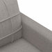 Fotoliu canapea, gri taupe, 60 cm, material textil - WALTI WALTI