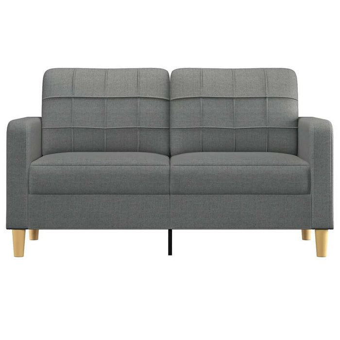 Canapea cu 2 locuri, gri închis, 140 cm, material textil - WALTI WALTI