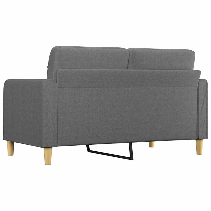 Canapea cu 2 locuri, gri închis, 140 cm, material textil - WALTI WALTI