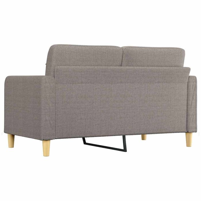 Canapea cu 2 locuri, gri taupe, 140 cm, material textil - WALTI WALTI