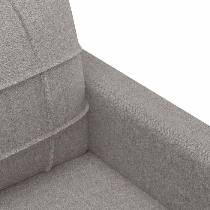 Canapea cu 2 locuri, gri taupe, 140 cm, material textil - WALTI WALTI