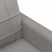 Canapea cu 2 locuri, gri taupe, 140 cm, material textil - WALTI WALTI