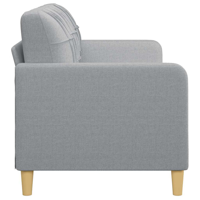 Canapea cu 3 locuri, gri deschis, material 180CM textil WALTI