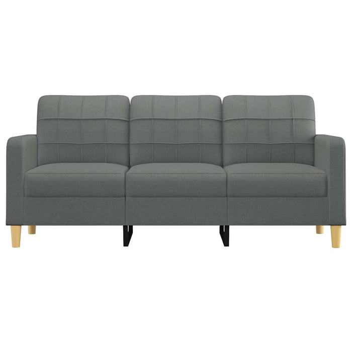 Canapea cu 3 locuri, gri închis, 180 cm, material textil - WALTI WALTI
