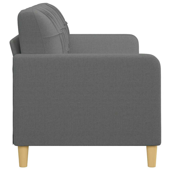 Canapea cu 3 locuri, gri închis, 180 cm, material textil - WALTI WALTI