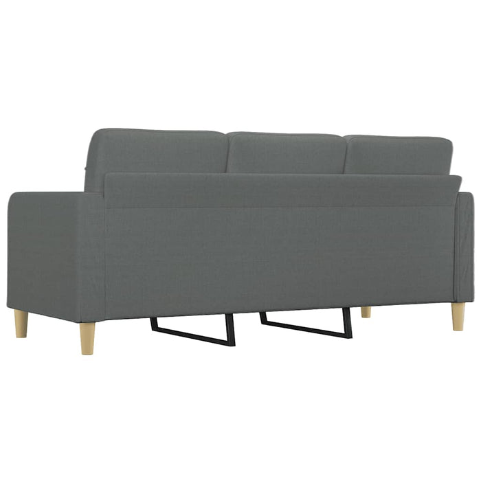 Canapea cu 3 locuri, gri închis, 180 cm, material textil - WALTI WALTI