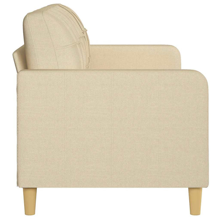 Canapea cu 3 locuri, crem, 180 cm, material textil - WALTI WALTI