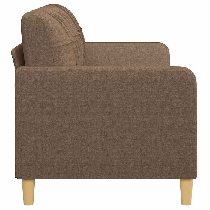 Canapea cu 3 locuri, maro, 180 cm, material textil WALTI