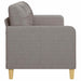 Canapea cu 3 locuri, taupe, 180 cm, material textil - WALTI WALTI
