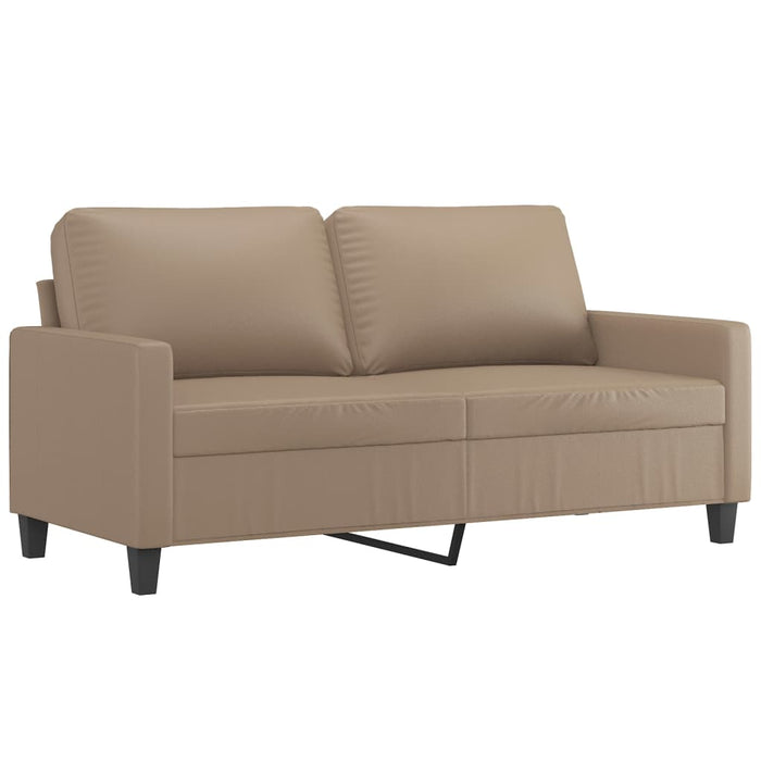 Canapea cu 2 locuri, cappuccino, 140 cm, piele ecologică - WALTI WALTI