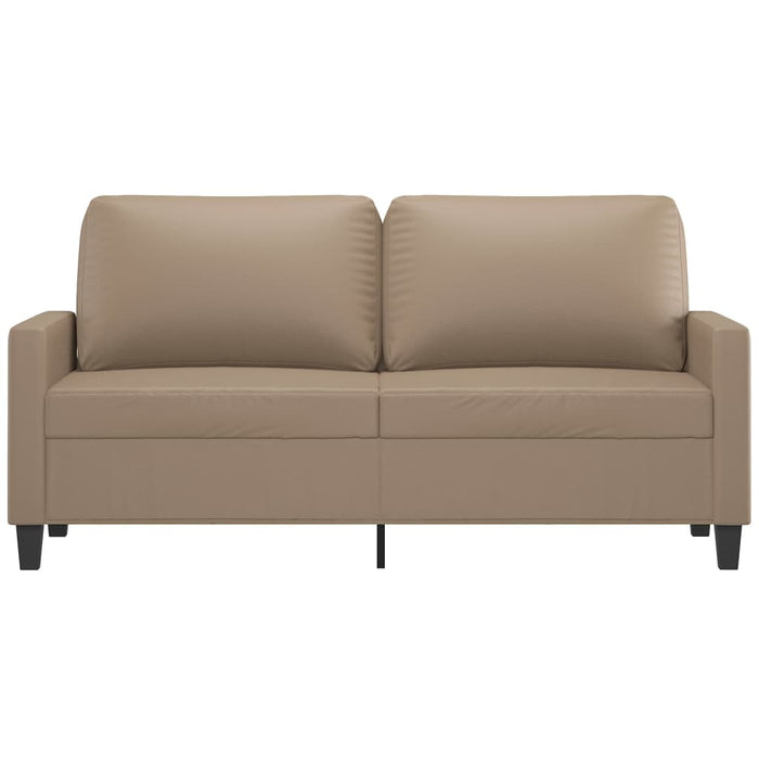Canapea cu 2 locuri, cappuccino, 140 cm, piele ecologică - WALTI WALTI