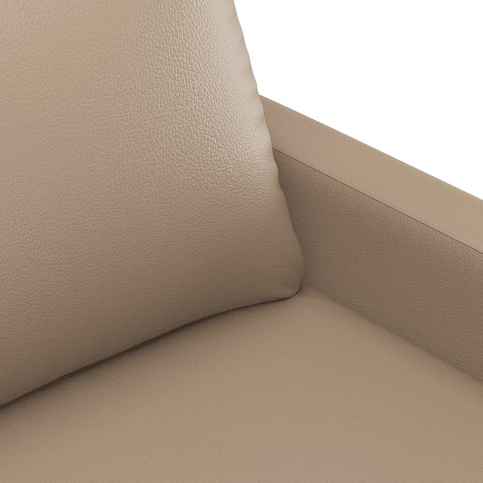 Canapea cu 3 locuri, cappuccino, 180 cm, piele ecologică - WALTI WALTI